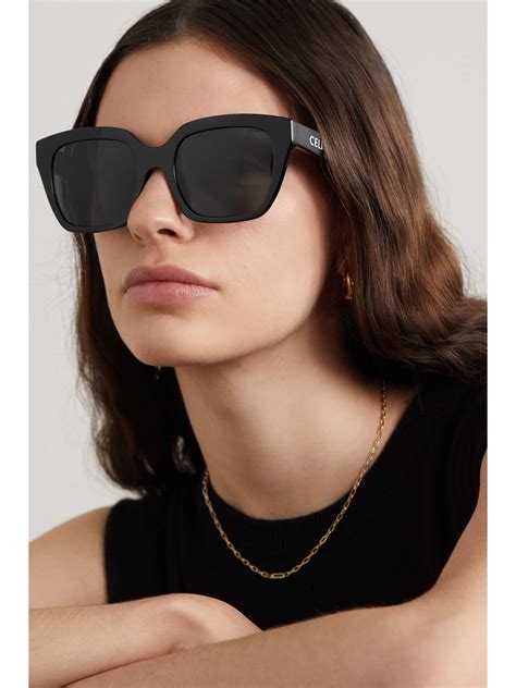 celine sunglasses sale black|oversized Celine sunglasses.